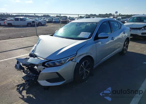 2022 Nissan Sentra Sv Xtronic Cvt из США, поврежденный, VIN 3N1AB8CV9NY306604